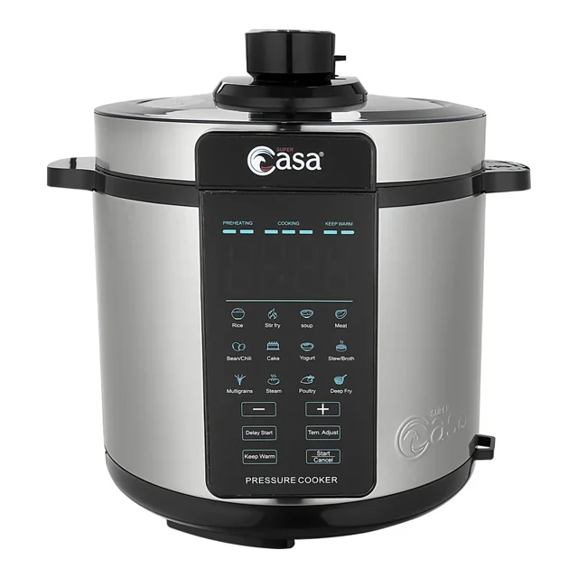 مولتی کوکر سوپر کاسا مدل CA-206 با گارانتی 18 ماهه
